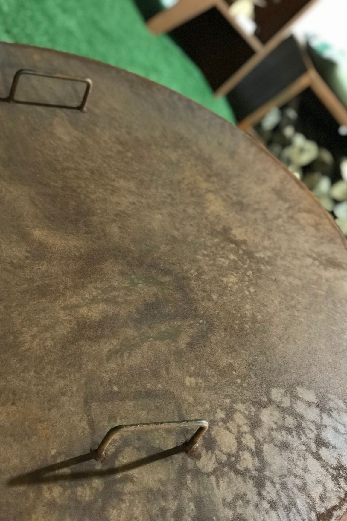 Corten Firebowl Lids