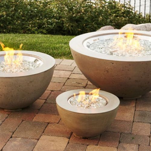 Rhode Island Outdoor Pit Fireplaces | Round