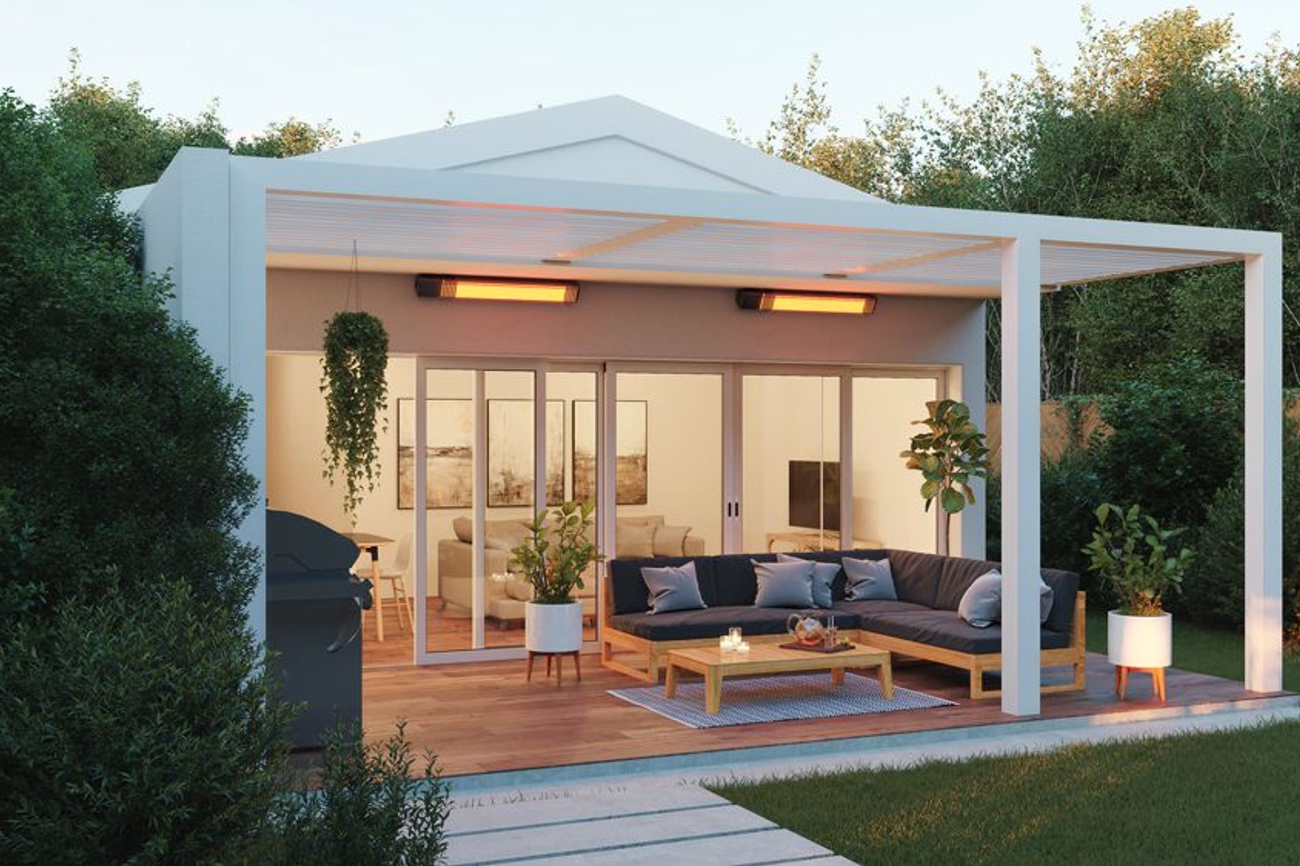 Ambe Radiant Infrared Outdoor Overhead Heater