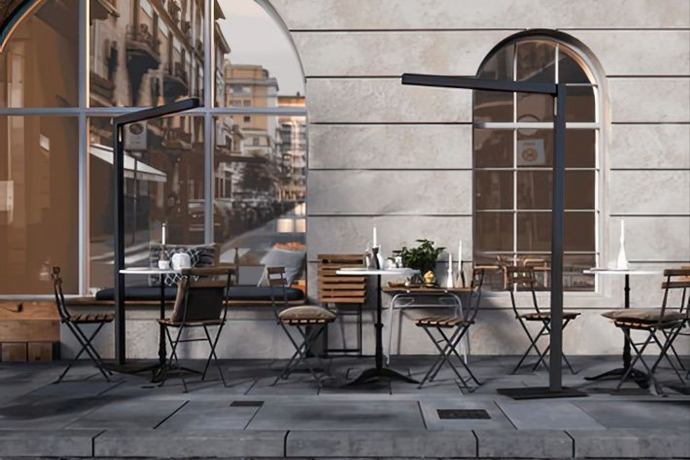 Twig Outdoor Light with Heating & Cooling