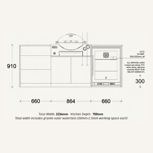 Weber Barossa Outdoor Kitchen | SELECT Range