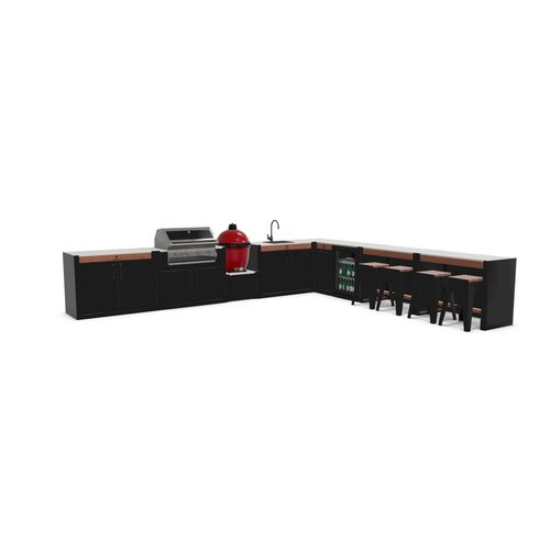 Premium L3 Layout | Outdoor Modular Kitchen
