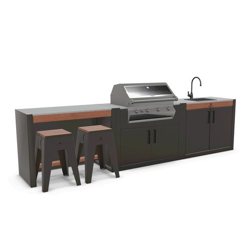 Classic S2 Layout | Outdoor Modular Kitchen