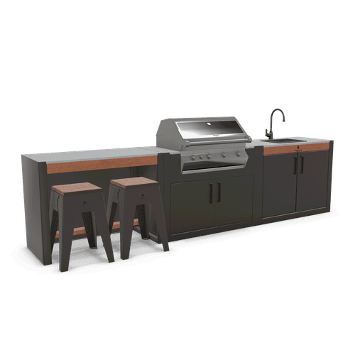 Classic S2 Layout | Outdoor Modular Kitchen