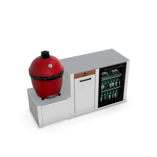 Compact S2 Layout | Modular Outdoor Kitchen