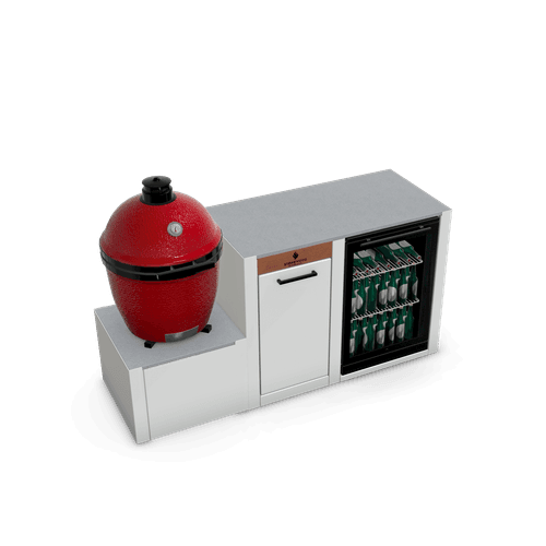 Compact S2 Layout | Modular Outdoor Kitchen