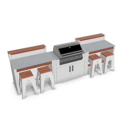 Classic S3 Layout | Modular Outdoor Kitchen