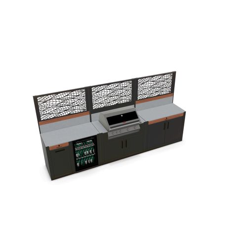 Classic S4 Layout | Modular Outdoor Kitchen