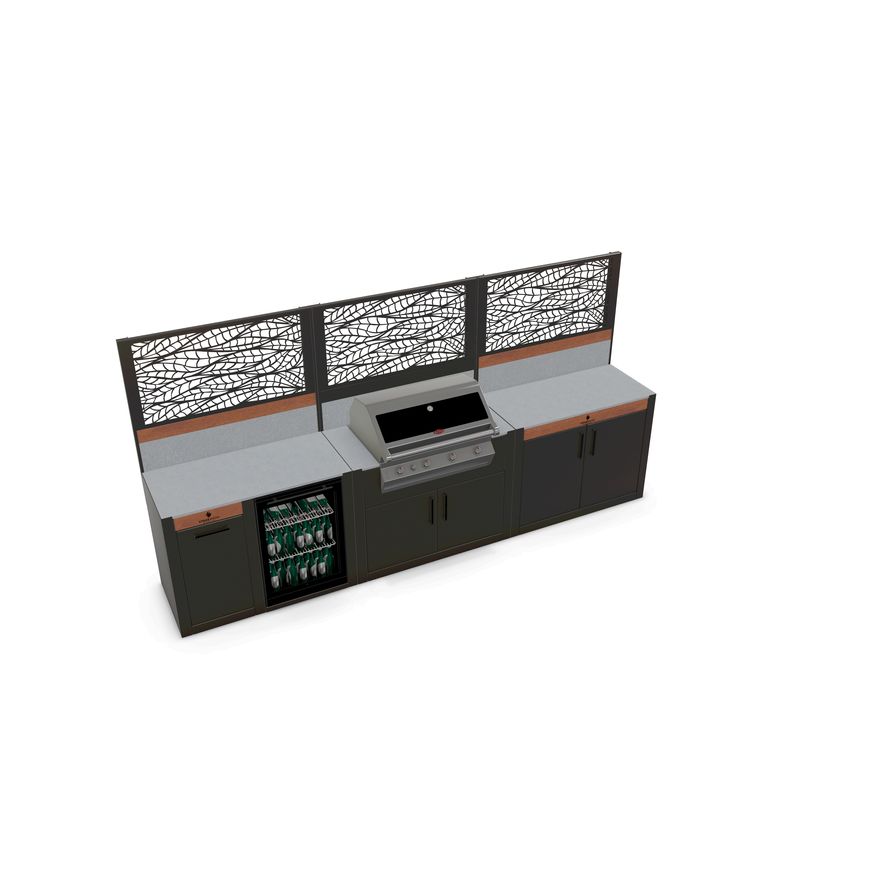 Classic S4 Layout | Modular Outdoor Kitchen