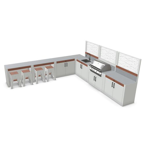 Premium L6 | Modular Outdoor Kitchen