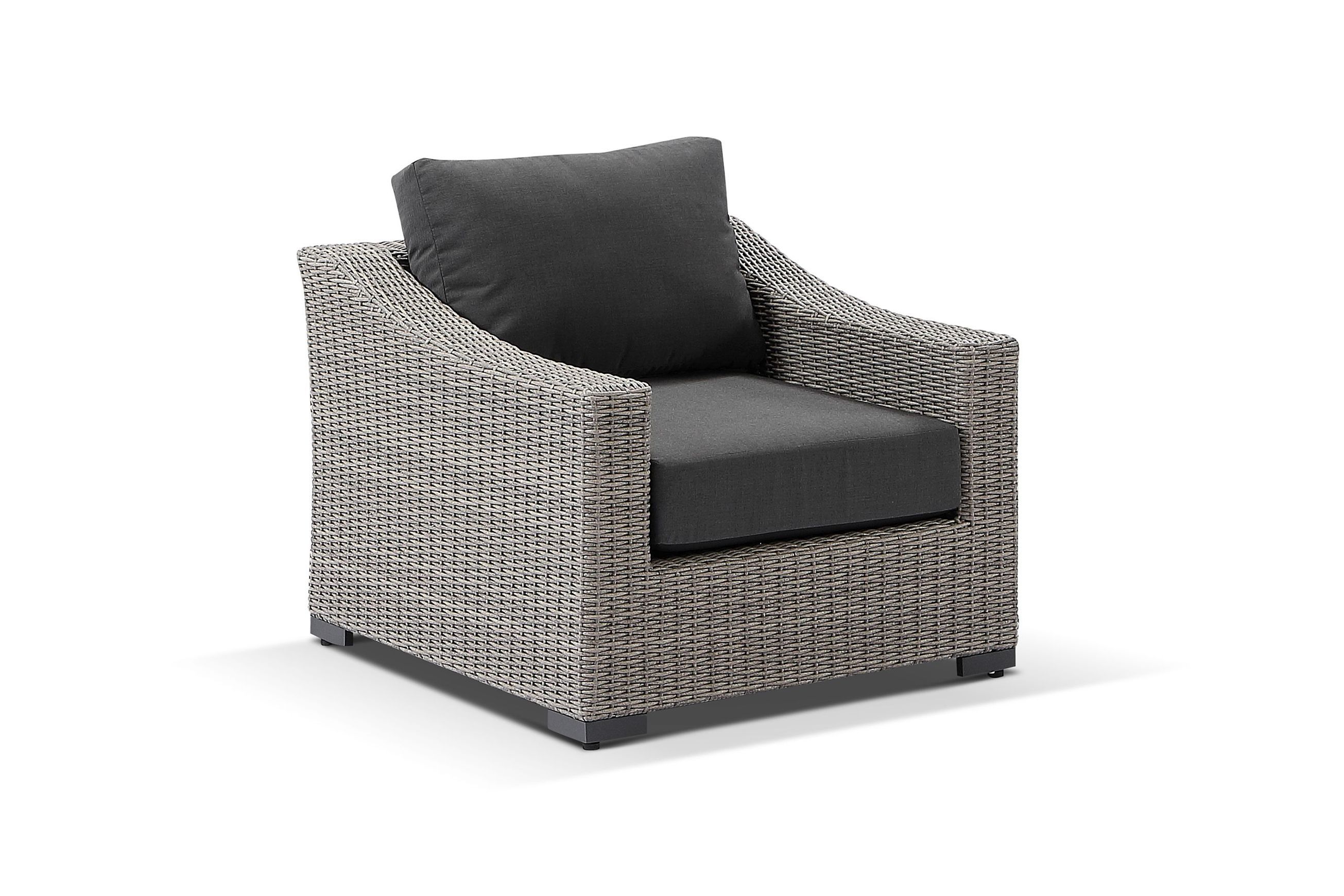 Hahei 3-Seater Lounge Set - Canvas Coal