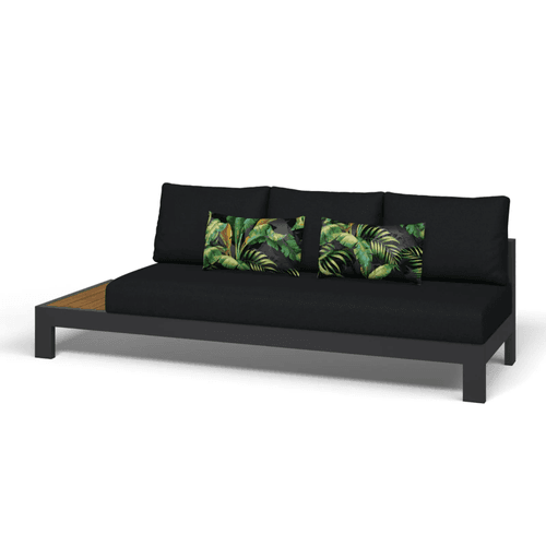Aspen 6 Seater Outdoor Teak Platform Lounge Setting
