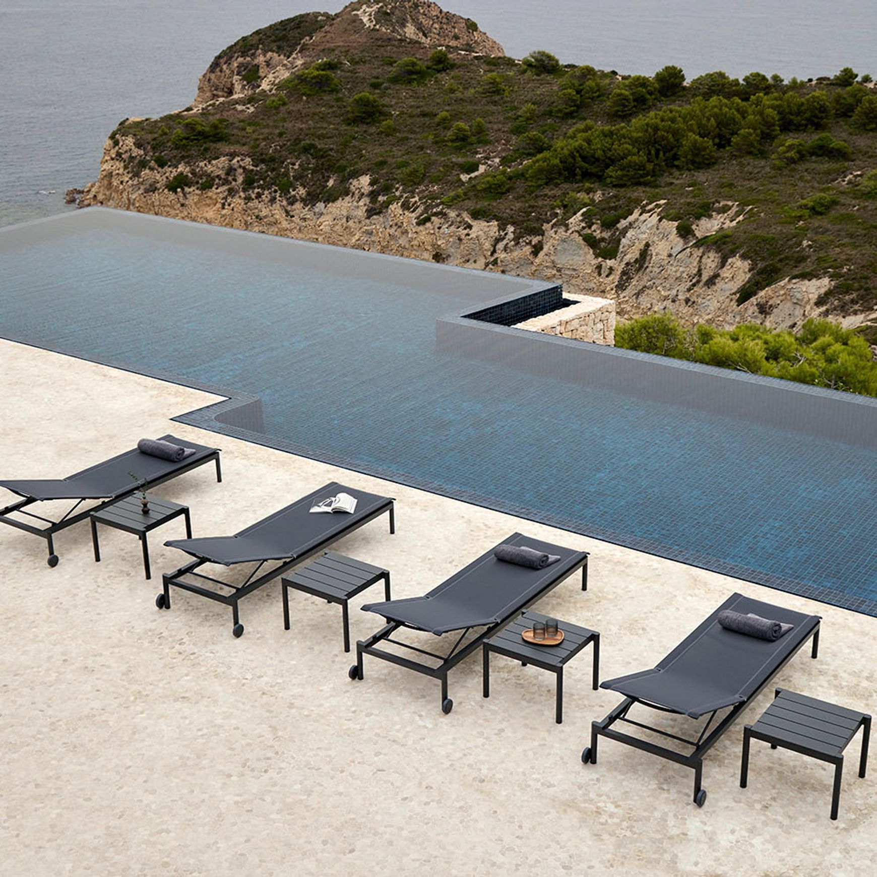 Origin Sunbed Lounger By Point