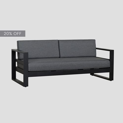 Tasman Alu Double Sofa