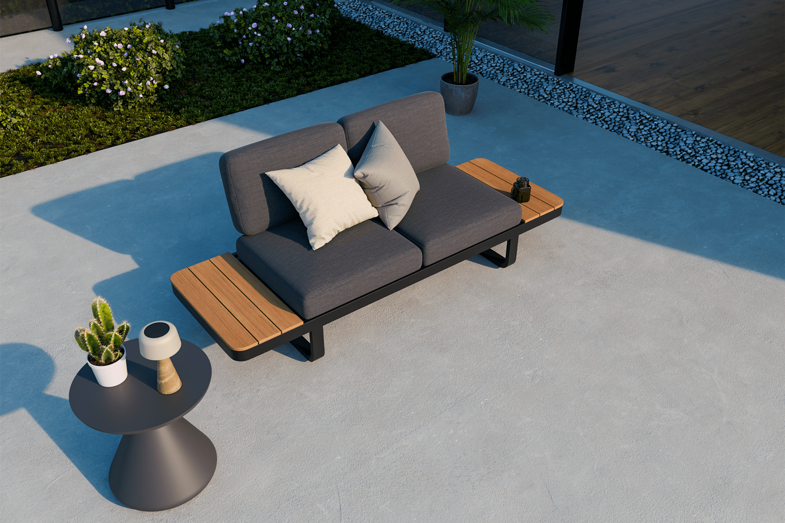 Delmar Config B - Outdoor Lounge