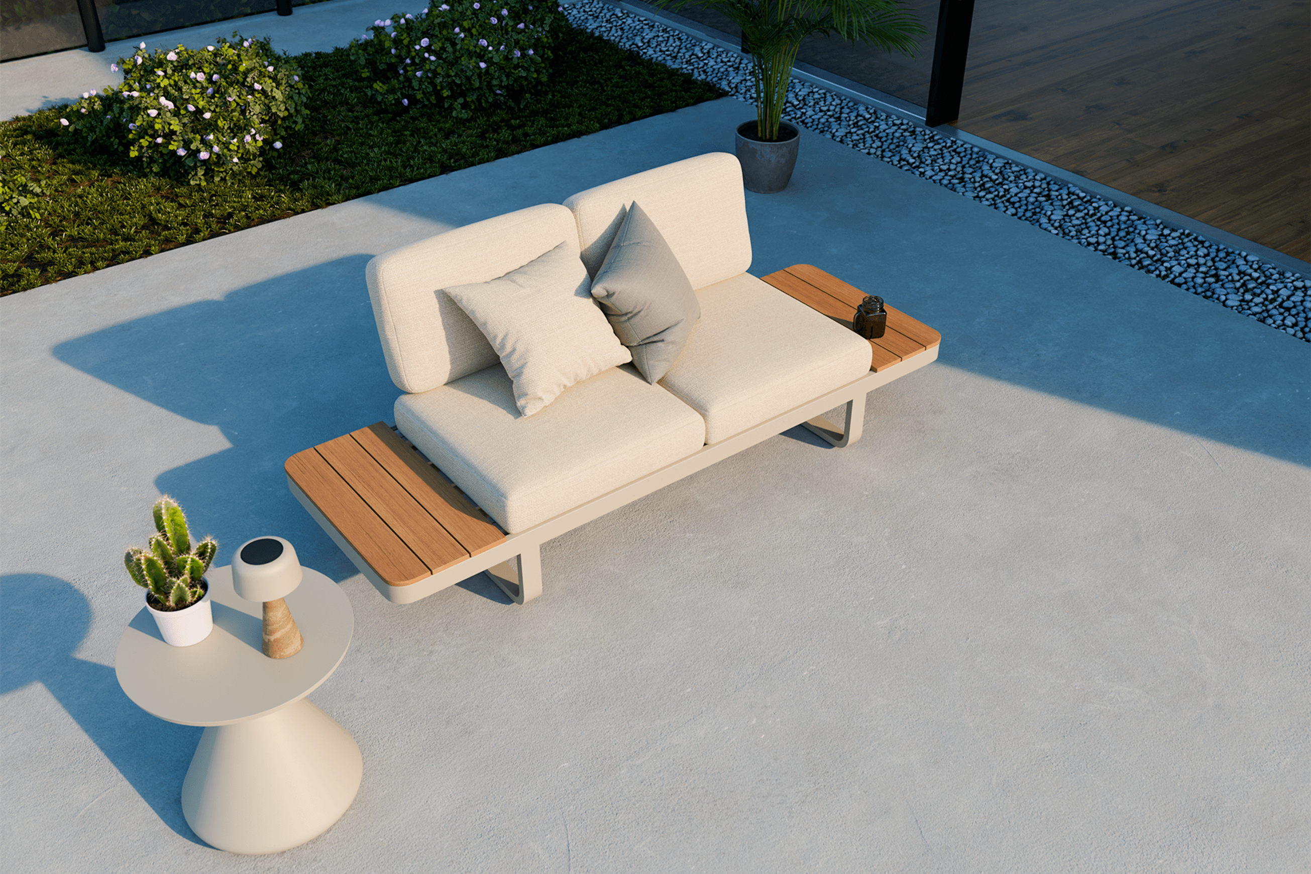 Delmar Config B - Outdoor Lounge