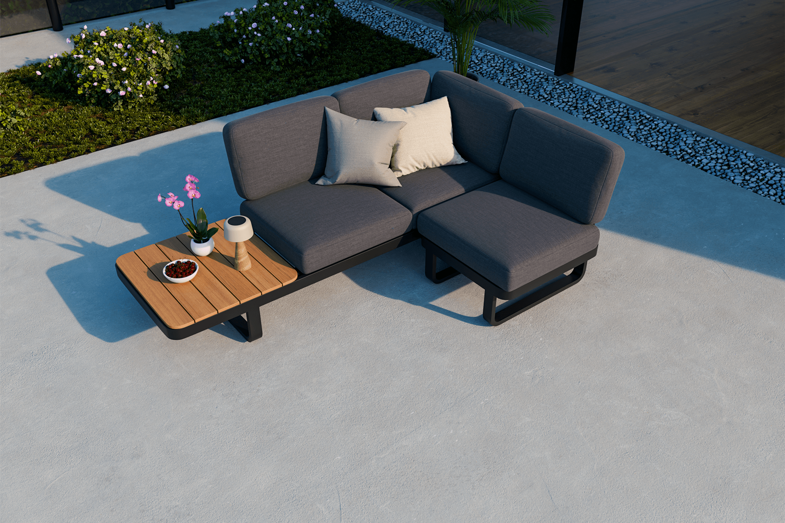 Delmar Config D - Outdoor Lounge