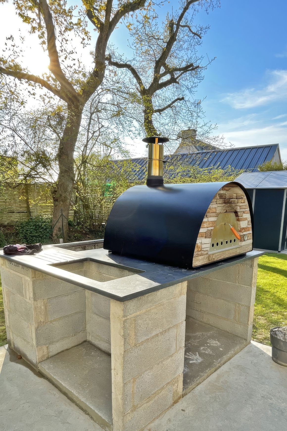 Maximus Prime Schist Face 100 x 100cm | Woodfired Oven