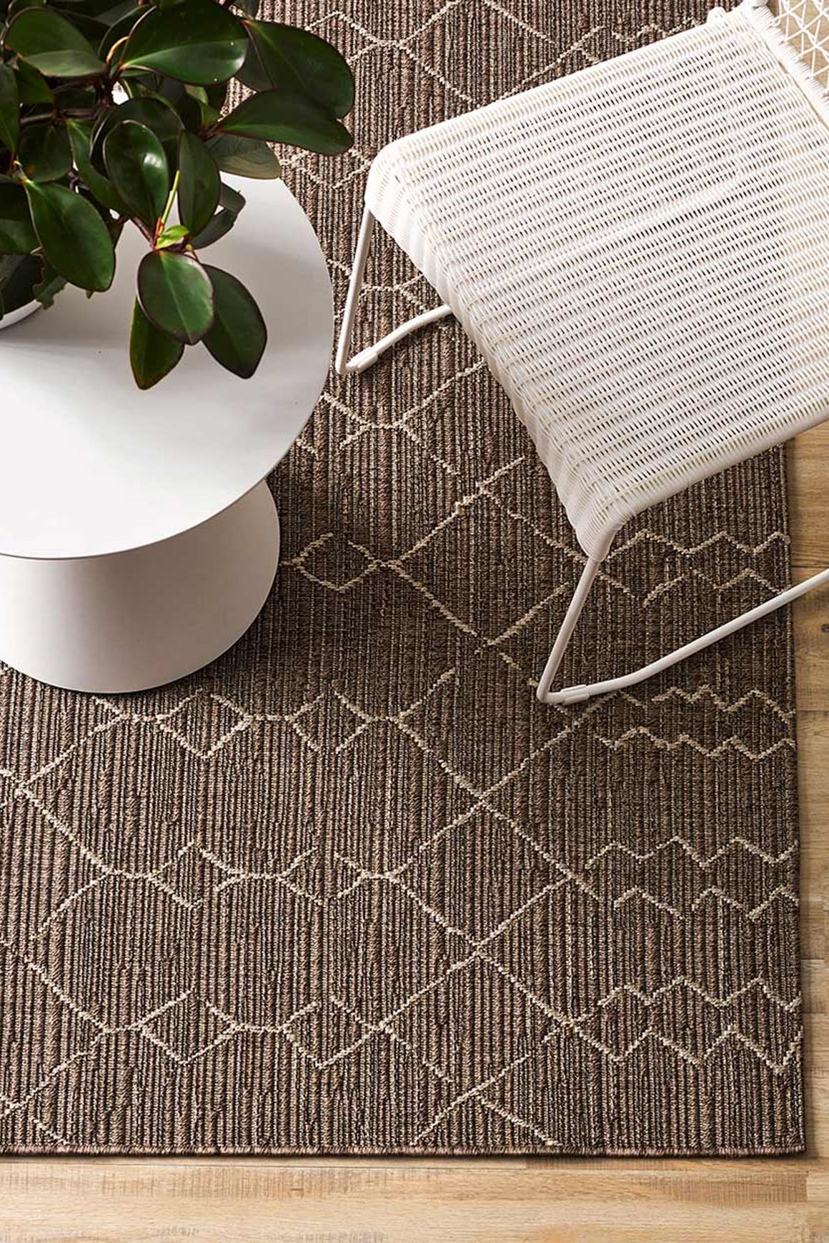 Baya Aruba Outdoor Rug - Graphite