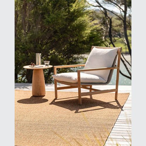 Baya Flax Outdoor Rug - Teak