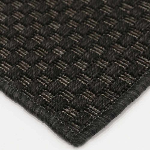 Baya Flax Outdoor Rug - Charcoal