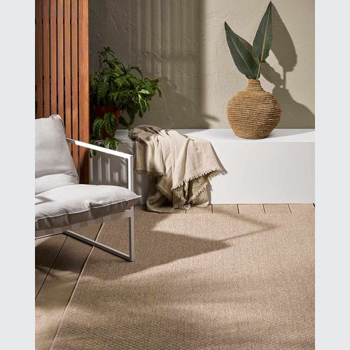 Baya Flax Outdoor Rug - Sand