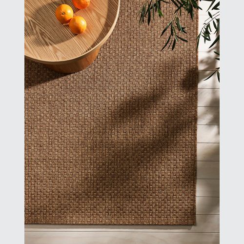 Baya Flax Outdoor Rug - Teak