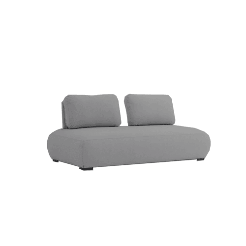 Ora Two Seater Outdoor Lounge - Charcoal