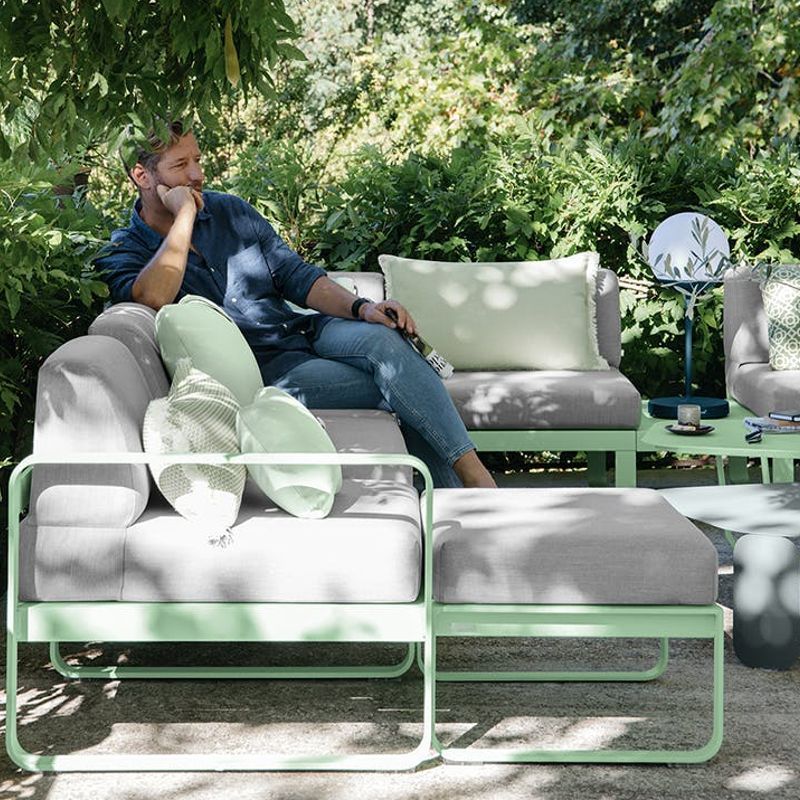 Bellevie 1 Seater Ottoman by Fermob