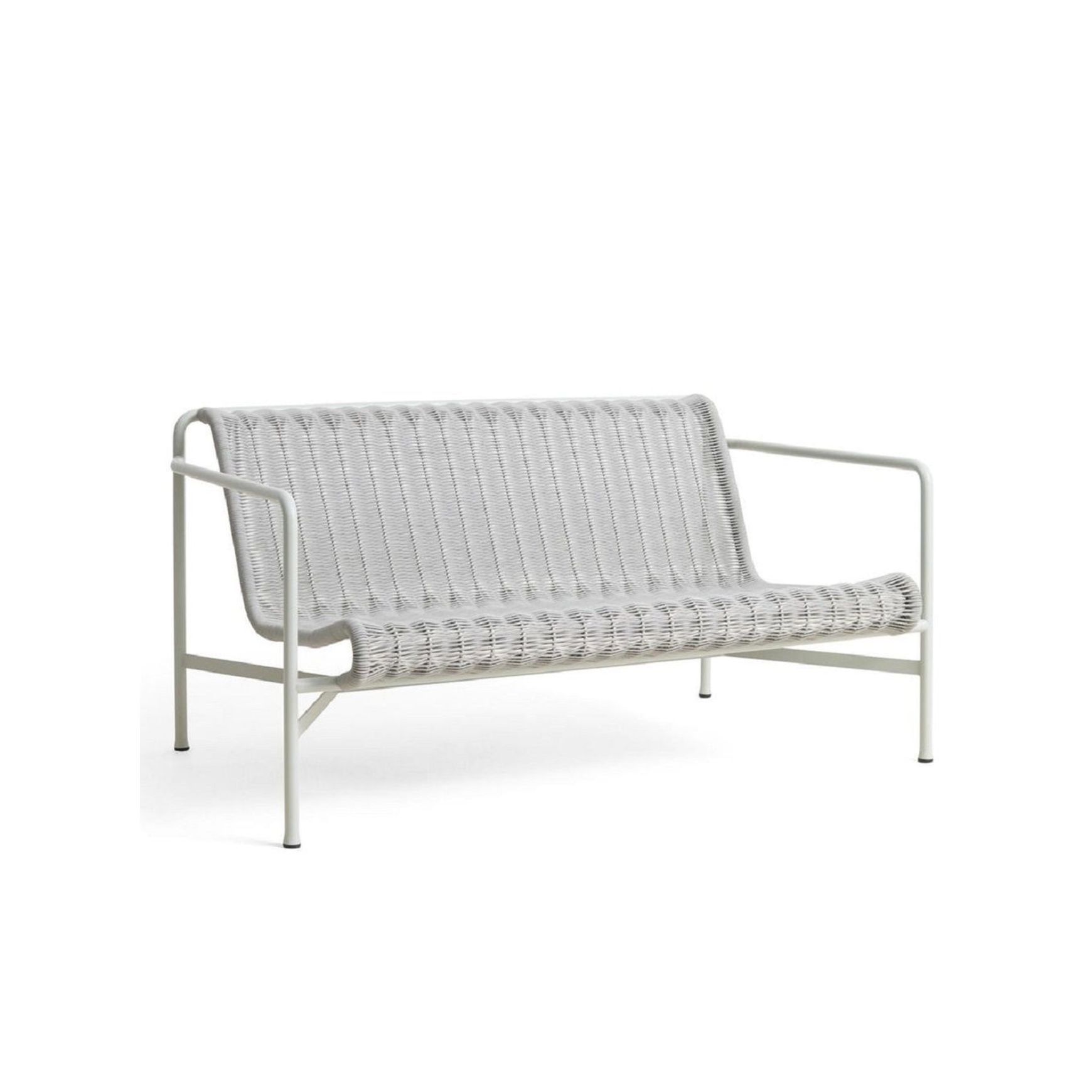 Palissade Cord Dining Bench with Armrest
