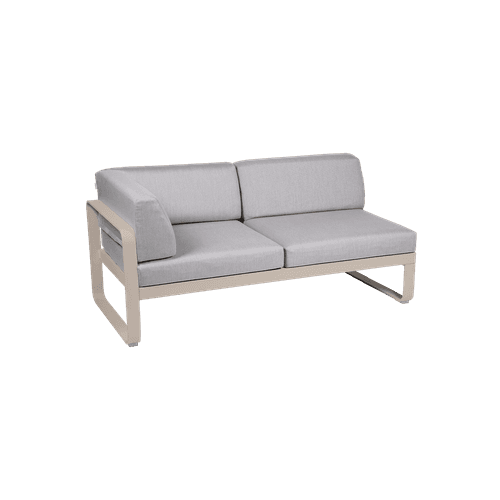 Bellevie 2 Seater Left Corner Module by Fermob