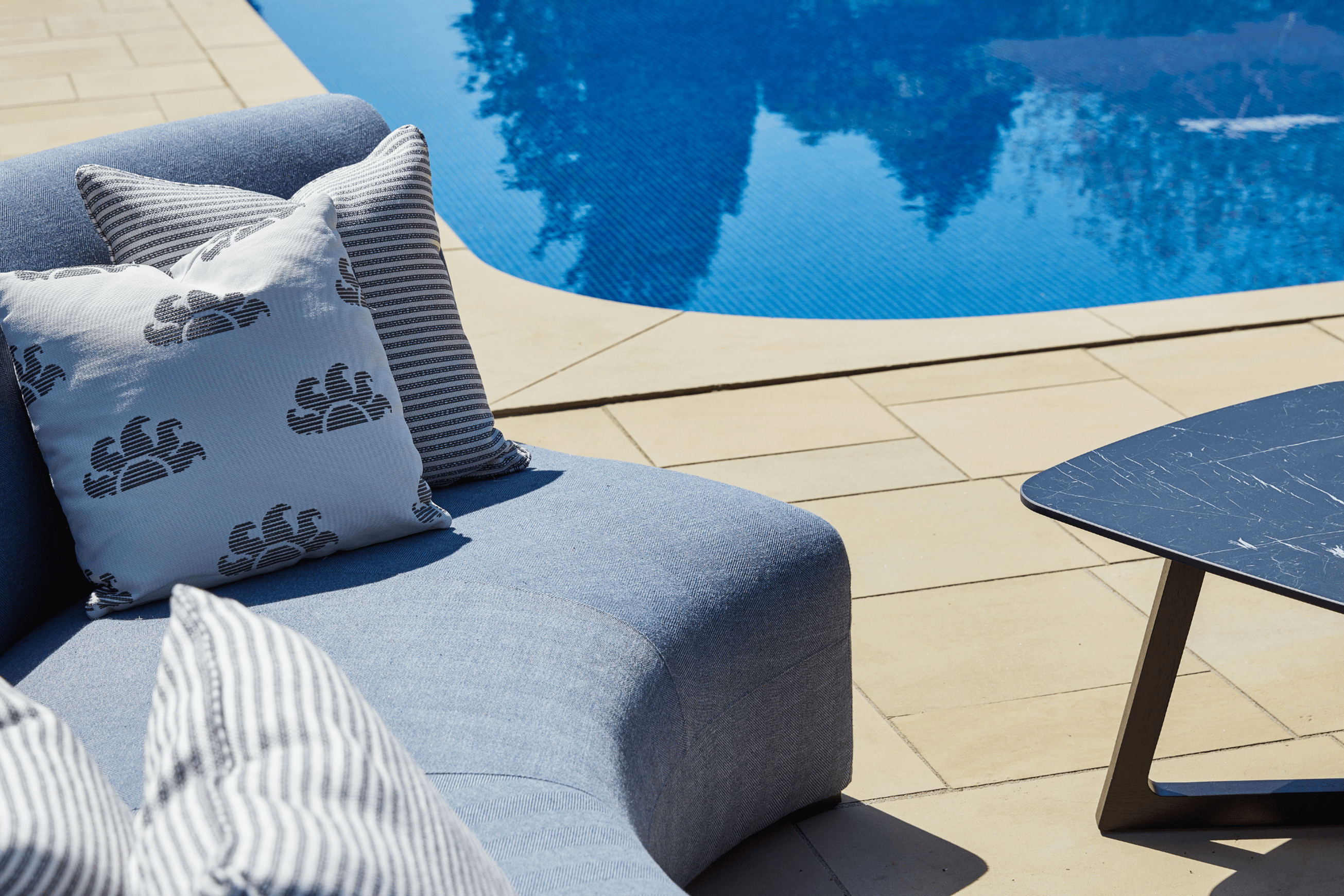 Azur Curved Sofa by Coco Wolf