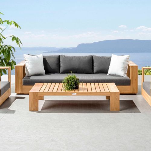 Waiheke Teak Outdoor Sofa Set