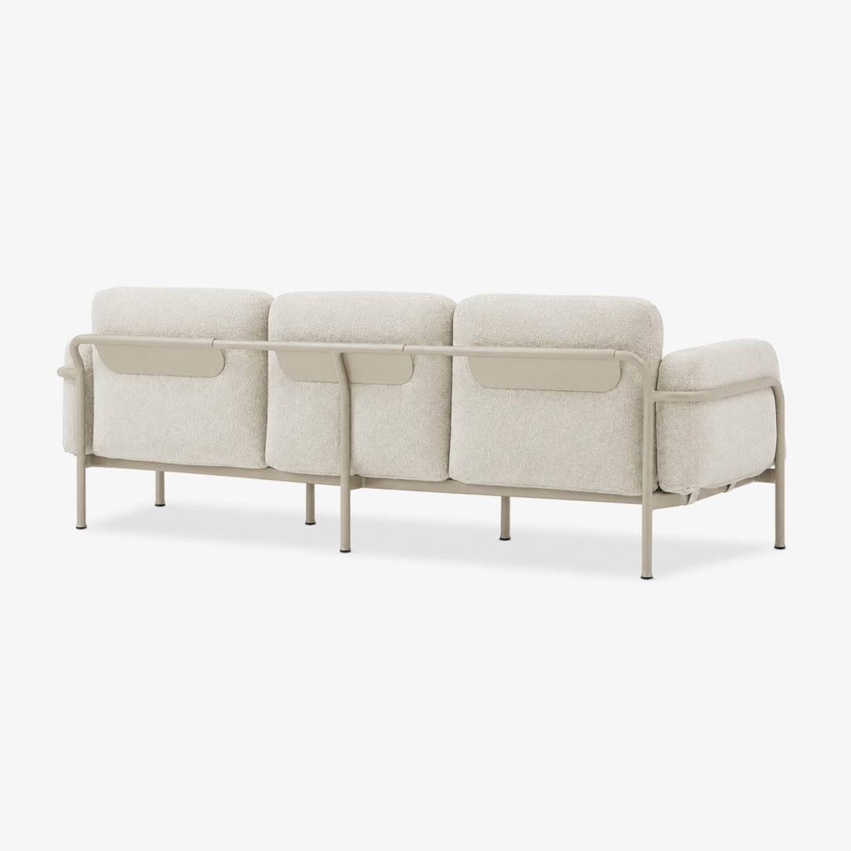 Coral 3 Seater - Mocha Frame