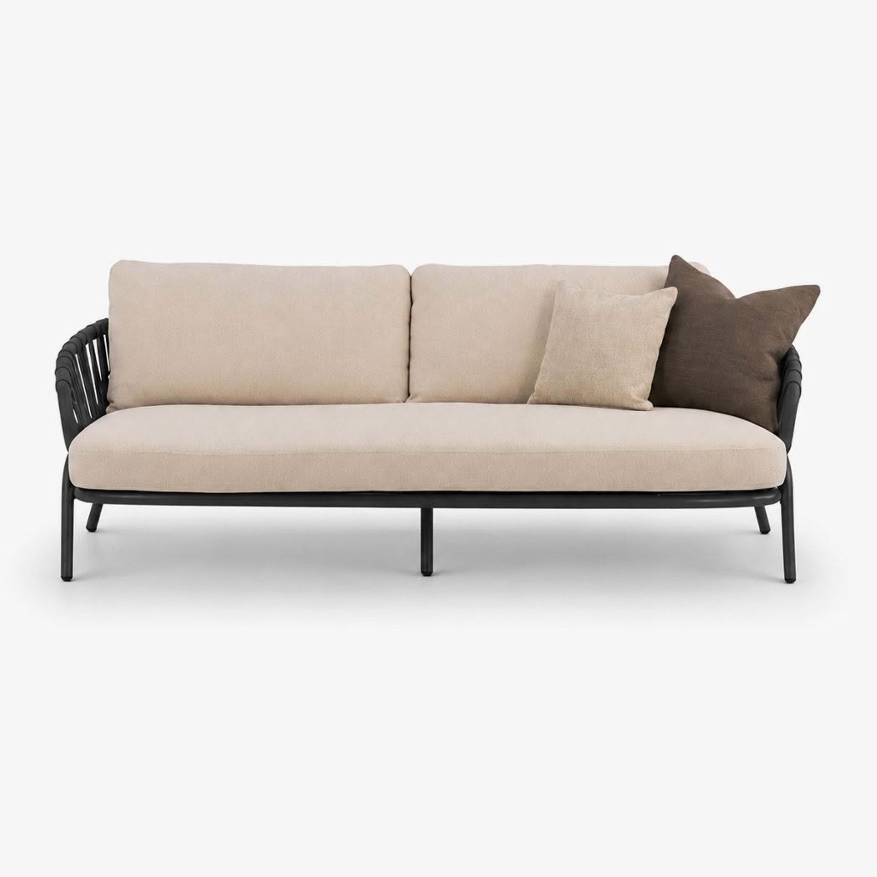 Noon 3 Seater - Charcoal