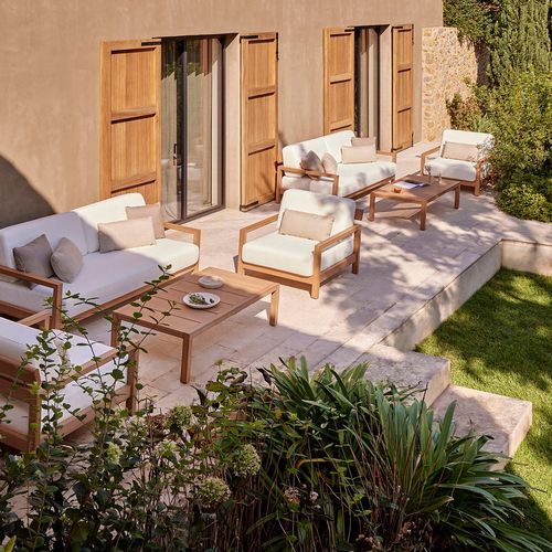 Kubik Outdoor TechTeak 2 Seater Sofa by Point