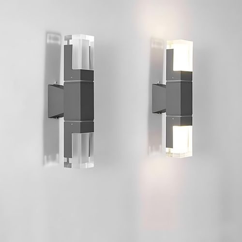 5Wx2 Exterior Updown Wall Light