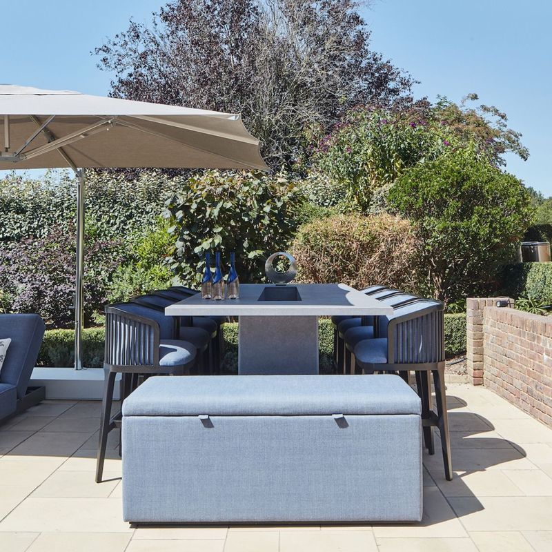 Azur Storage Ottoman by Coco Wolf