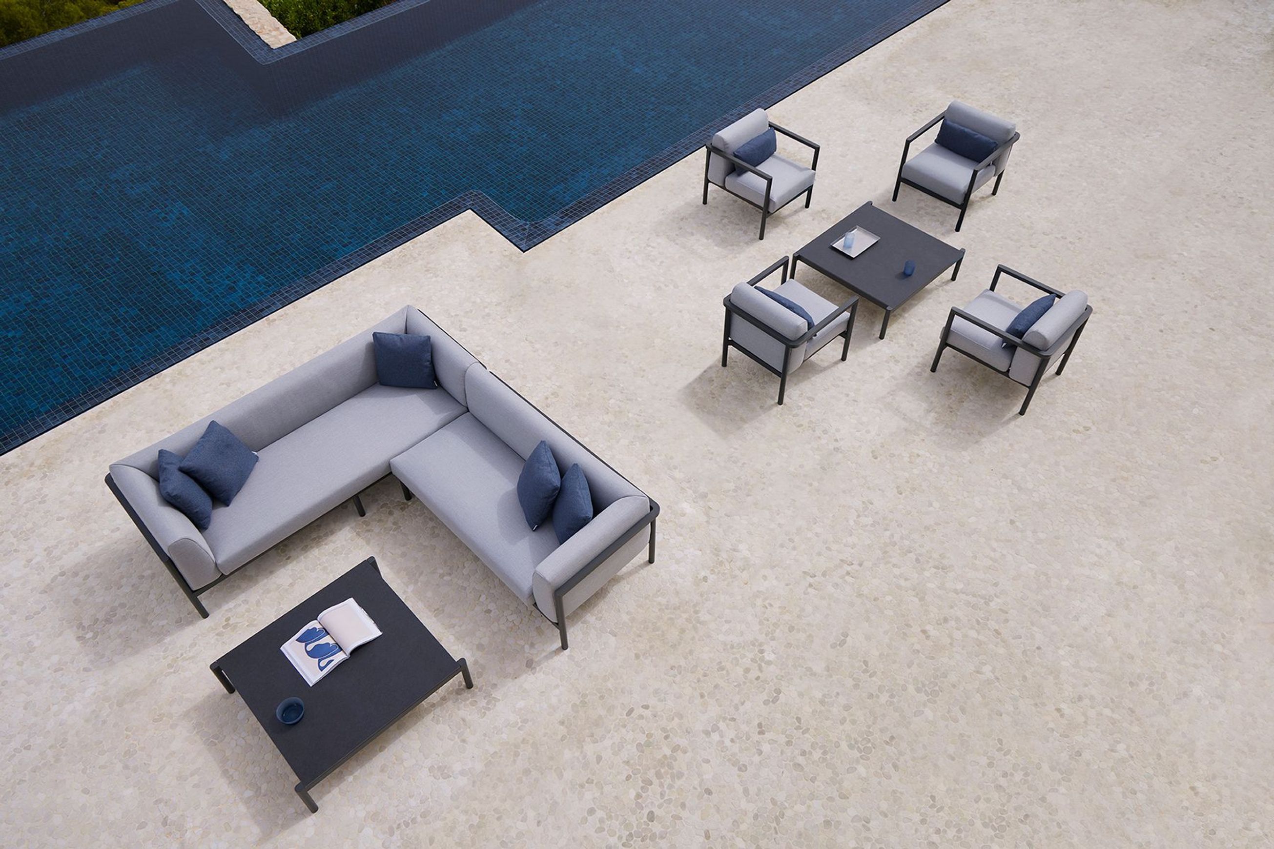 Origin Outdoor Square Coffee Table by Point