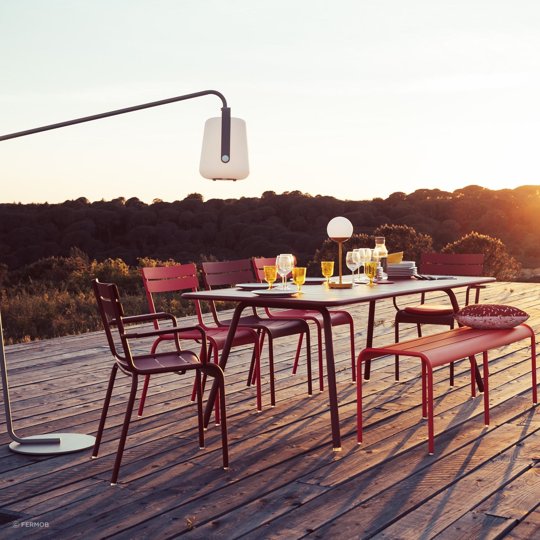 Fermob Luxembourg Outdoor Table 207 x 100cm