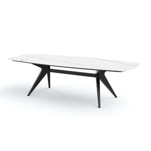 Cascais Porcelain Dining Table by Coco Wolf