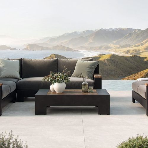 Mackenzie Alu Coffee Table