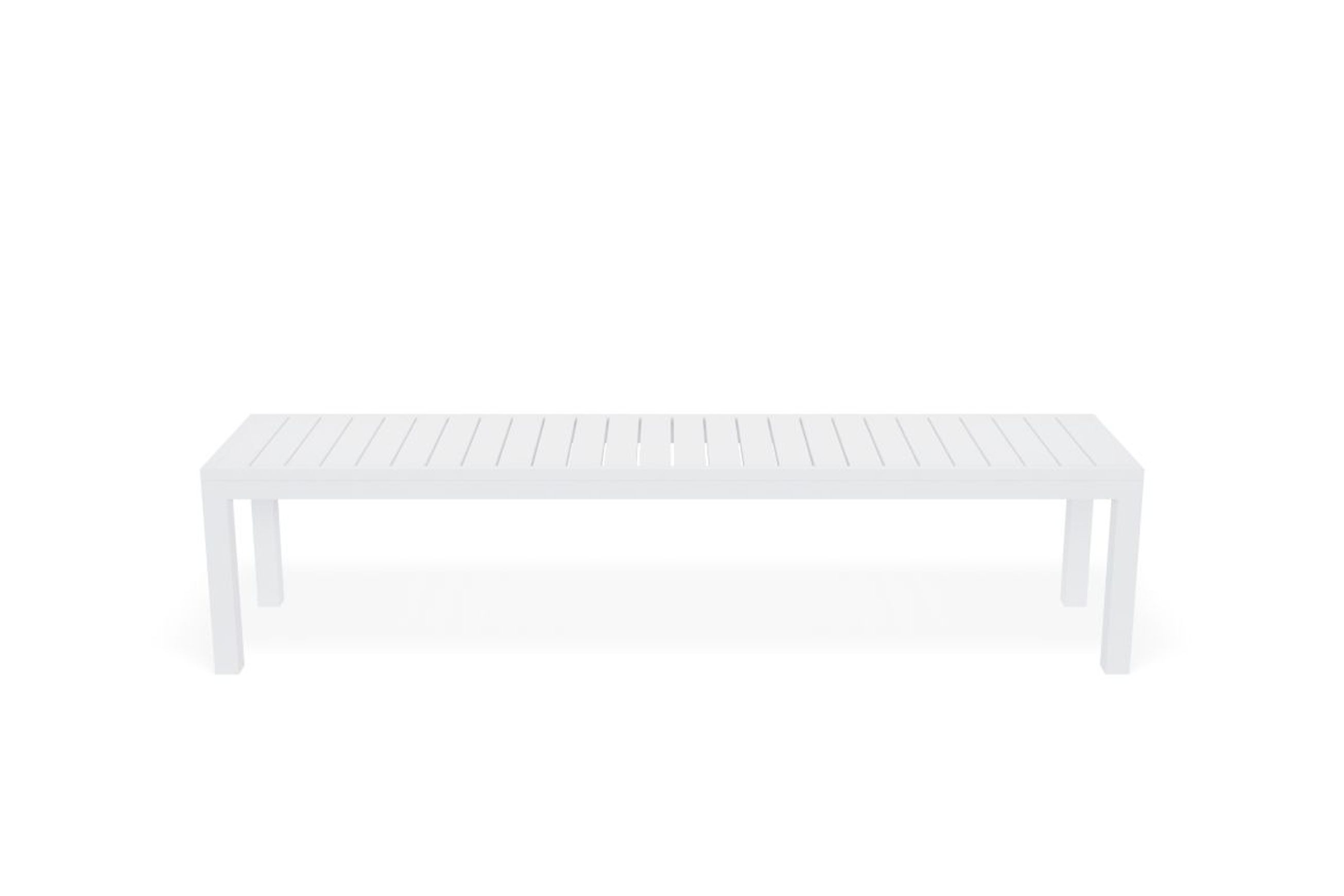 Halki Bench Seat - Outdoor - 190cm - White