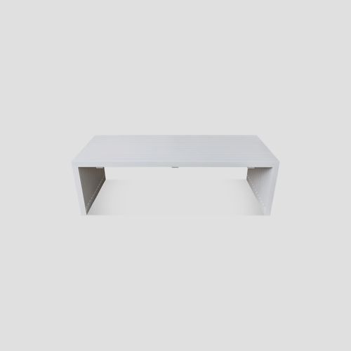 Muriwai Outdoor Dining Table in Matte White