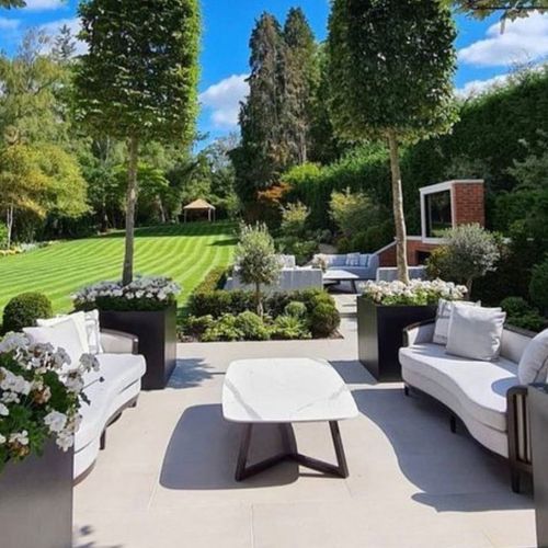 Norma Porcelain Coffee Table by Coco Wolf