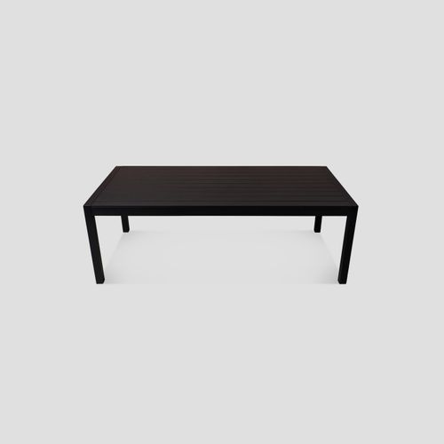 Whangamata Dining Table in Matte Black
