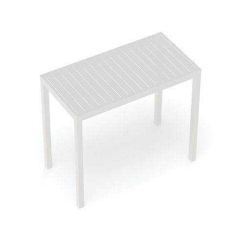 Halki Table - Outdoor - High Bar - 125cm x 65cm - White