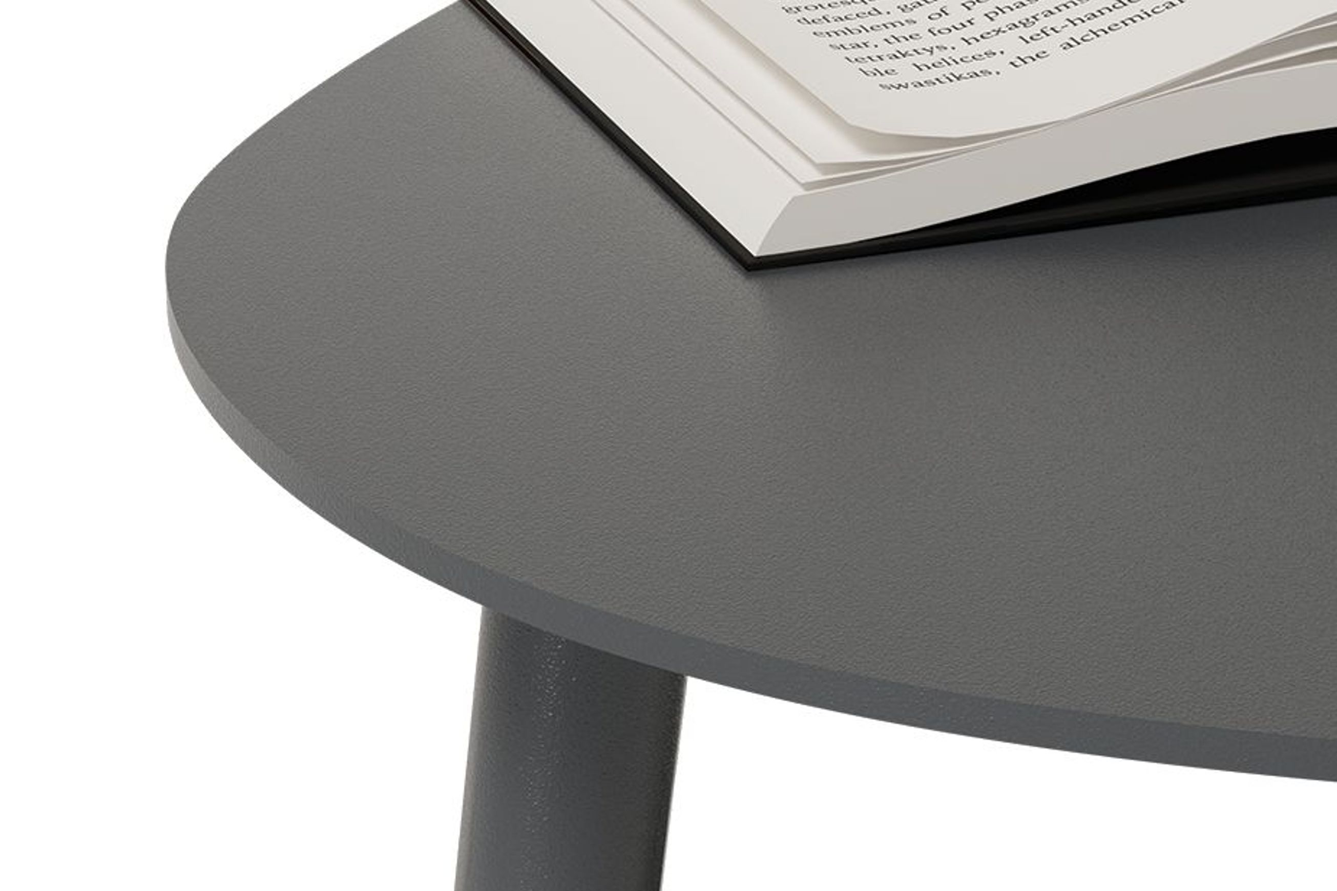 Cetara Side Table - Outdoor - Charcoal
