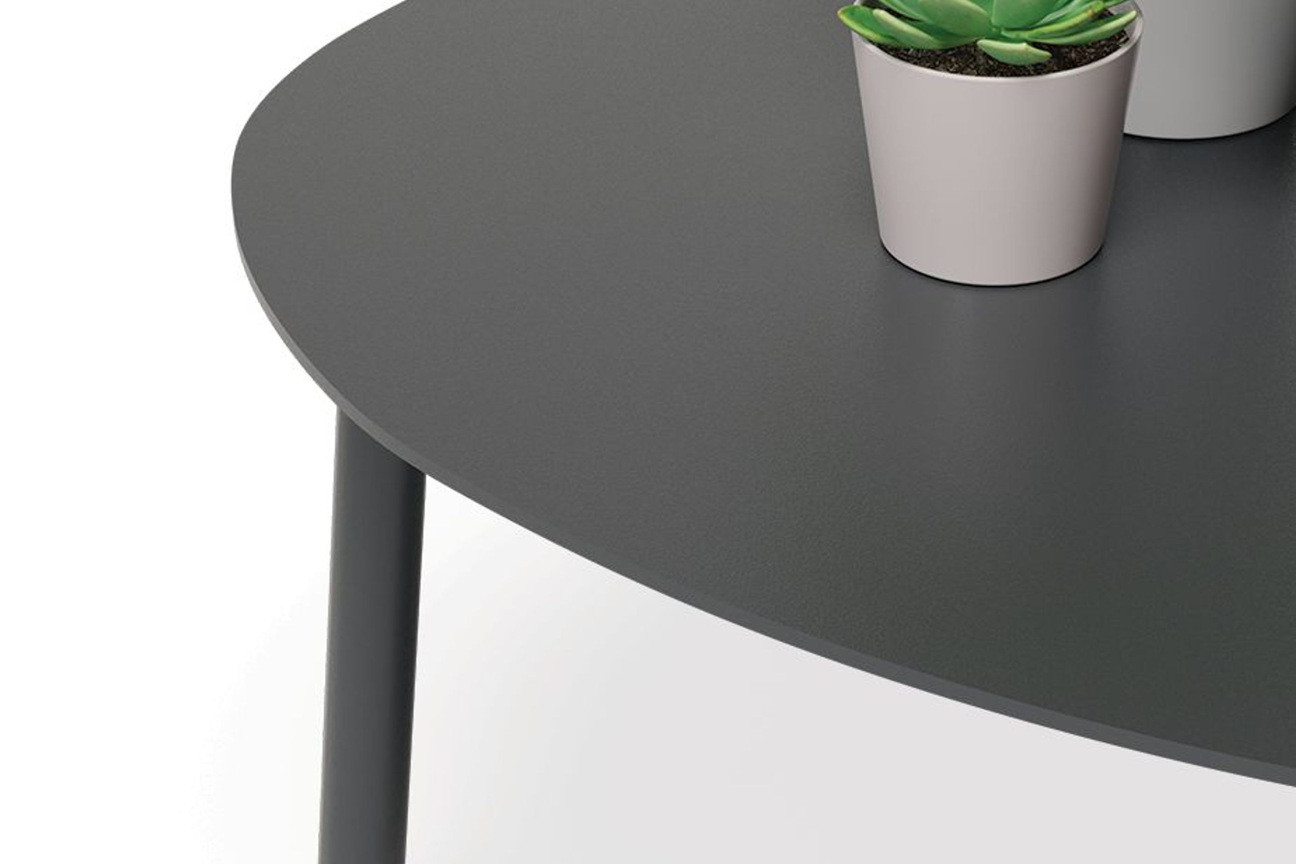 Cetara Coffee Table - Outdoor - Charcoal - Large