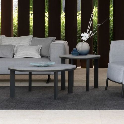 Eden Talenti Aluminium Framed Round - Outdoor Coffee Table